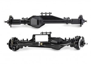 Complete F & R Portal Axle AXI232039 AXI232047 FOR 1/10 AXIAL RBX10 RYFT Bouncer - RS-AXI23203947/BK