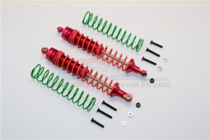 GPM YT125R ALUMINIUM REAR ADJUSTABLE SPRING  DAMPER (125MM) 1/10 RC AXIAL YETI ROCK RACER - YT125R-S-OR