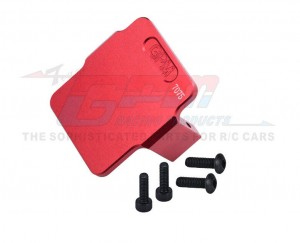 GPM MGG024 Aluminum Servo Mount / Radio Deck ESC For 1/18 RC ARRMA Granite Grom Monster ARA2102 / 1/18 TYPHON GROM ARA2106 - RED - MGG024-R