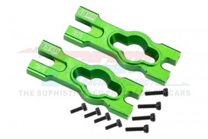 GPM LMTM201FR ALUMINUM 7075 BODY MOUNT CROSS BAR LOS211047 LOSI 1/18 Mini LMT 4X4 MONSTER LOS01026 - GREEN - LMTM201FR-G