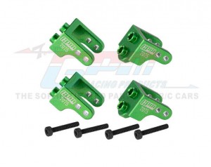 GPM LMTM2830 Aluminum 7075 Upper Sus Mount LOS211044 For LOSI 1/18 Mini LMT 4X4 Monster LOS01026 - GREEN - LMTM2830-G