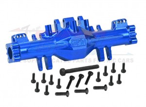 GPM LMTM012 7075 Aluminum Front / Rear Axle Housing LOS212035 For LOSI 1/18 Mini LMT MONSTER LOS01026 - BLUE - LMTM012-B