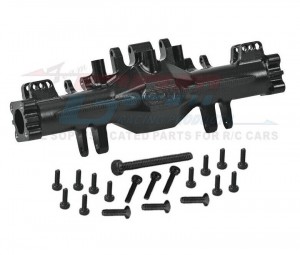 GPM LMTM012 7075 Aluminum Front / Rear Axle Housing LOS212035 For LOSI 1/18 Mini LMT MONSTER LOS01026 - LMTM012-BK