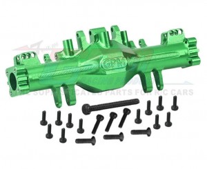 GPM LMTM012 7075 Aluminum Front / Rear Axle Housing LOS212035 For LOSI 1/18 Mini LMT MONSTER LOS01026 - GREEN - LMTM012-G
