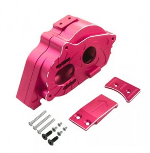 ALUMINUM CENTRE Diff GEAR MOTOR MOUNT ARA311169 For 1/8 ARRMA MOJAVE 4X4 4S BLX - RED - RS-ARA311169/R