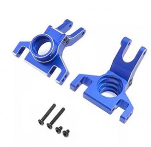 Aluminum Rear C-Hubs Carrier AR330522 For 1/8 ARRMA MOJAVE 4X4 4S BLX ARA4404 - BLUE - RS-AR330522/B