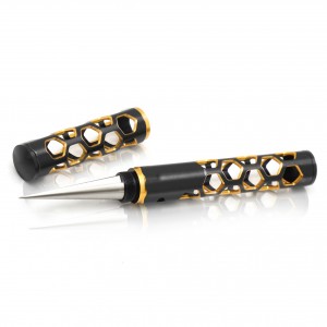 Professional Stainless Steel Light-Weight Design 0-14mm Body Reamer RC Tools - ST020/BK