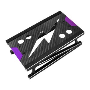 Aluminum Carbon Fiber Plate Setting Stand For 1/10 1/12 RC Onroad Offroad Touring Car - ST-018/BKPU