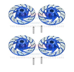 Aluminum 7075 Front & Rear +3mm HEX BRAKE DISK 8569 FOR TRAXXAS 1/7 UDR UNLIMITED TRUCK - UDR010DX+3N-B2