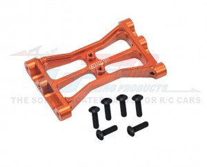 GPM TRX4015RN Aluminum 7075 Rear Chassis Crossmember 8239 For 1/10 TRAXXAS TRX-4 TRX-6 RC CRAWLER - ORANGE - TRX4015RN-OR