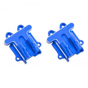 Aluminum Diff Cover Set ARA320749 For ARRMA 1/18 GRANITE GROM MEGA 380 4X4 Monster ARA2102 - BLUE - RS-ARA320749/B