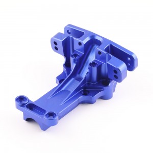 Aluminum Front Upper Bulkhead Differential Gearbox Cover 7720 For TRAXXAS 1/5 X-MAXX 6S 8S / 1/6 XRT 8S Monster 78086-4 - BLUE - TRX-7720X/BU