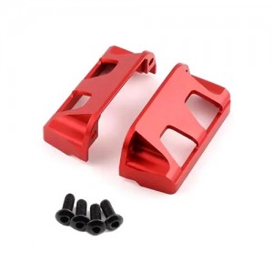 Aluminum Steering Servo Guard 5315 For Traxxas 1/10 RC E-Revo VXL /  Revo TRX 3.3 / Slayer Pro 4X4 / Summit MONSTER - RED - TRX-5315/RE