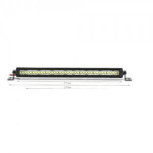 Metal LED Light Bar Roof Lamp For 1/10 1/8 AXIAL SCX10 WRAITH RR10 TRAXXAS TRX-4 Crawler Truck - AS-LED135