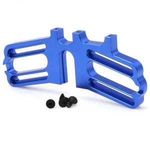 Aluminum Adjustable Dual Motor Mount ARA320468 For RC ARRMA 1/7 FELONY INFRACTION LIMITLESS 6S BLX - BLUE - RS-ARA320468/BU