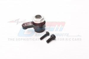 GPM LMTM025TSH Aluminum 7075 Servo Saver - 25T For 1/18 LOSI Mini LMT Monster LOS01026 - BLACK - LMTM025TSH-BK