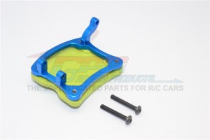 GPM YT168R ALUMINIUM PLASTIC REAR AXLE PROTECTOR MOUNT FOR AXLE HOUSING 1/10 RC AXIAL YETI ROCK RACER - YT168R-B