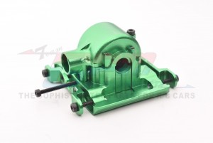 GPM LMTM039 Aluminum 7075 Center Gear Box Housing W/ Covers LOS212037 FOR LOSI 1/18 Mini LMT LOS01026T2 LOS01026T1 - GREEN - LMTM039-G