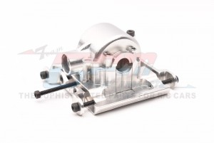 GPM LMTM039 Aluminum 7075 Center Gear Box Housing W/ Covers LOS212037 FOR LOSI 1/18 Mini LMT LOS01026T2 LOS01026T1 - SILVER - LMTM039-S