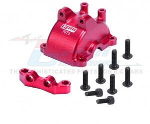 GPM 7075 TT2012AN Front / Rear Gearbox Cover W/ Upper Arm Stabilizer A4 A2 For 1/10 TAMIYA TT-02 TT02T RC Touring Car - TT2012AN-R