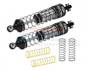 GPM LMTM065F/R Aluminum Front / Rear Shock Set LOS213010 For LOSI RC 1/18 Mini LMT Monster LOS01026T1 - LMTM065F/R-S