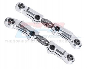 GPM Aluminum 7075 Stainless Steel Front Camber Links TKR5188B TKR9523 1/10 TEKNO MT410 2.0 4X4 Pro Monster TkR9501 - MT2054S-S