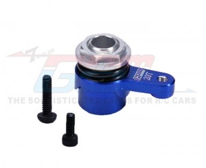 GPM LMTM020TSH Aluminum 7075 - 20T Original Servo Saver Set LOS211043 For LOSI 1/18 Mini LMT LOS01026 - BLUE - LMTM020TSH-B