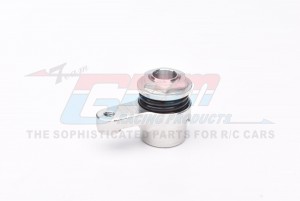 GPM Aluminum 7075 Servo Saver Set - 21T LOS211043  For LOSI 1/18 Mini LMT Monster LOS01026 - SILVER - LMTM021TSH-S