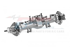 GPM LMTM012KIT ALUMINUM 7075 QUICK RELEASE FRONT AXLE HOUSING KIT For LOSI 1/18 Mini LMT Monster LOS01026 - SILVER - LMTM012KIT-S