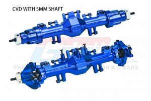 GPM LMTM1213KIT ALUMINUM 7075 QUICK RELEASE FRONT & REAR AXLE HOUSING KIT LOS212035 For LOSI 1/18 Mini LMT Monster LOS01026 - LMTM1213KIT-B