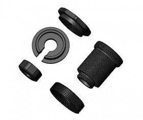 3RACING SAK-CS150 Composite Big Bore Low Profile Absorber For 1/10 Cero Sport Touring Car - SAK-CS150