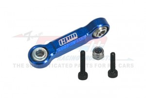 GPM LMTM162 ALUMINUM 7075 STEERING DRAG LINK LOS211051 FOR LOSI 1/18 Mini LMT 4X4 Brushed Monster Truck LOS01026 - BLUE - LMTM162-B