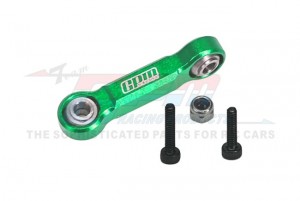 GPM LMTM162 ALUMINUM 7075 STEERING DRAG LINK LOS211051 FOR LOSI 1/18 Mini LMT 4X4 Brushed Monster Truck LOS01026 - GREEN - LMTM162-G