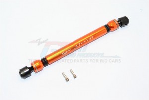 ALUMINIUM REAR MAIN DRIVE SHAFT WITH STEEL JOINT (147MM-157MM) AXIAL YETI ROCK RACER - YT237A-OR