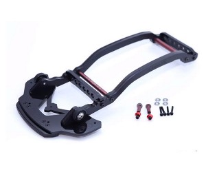 Nylon Body Sheel Roller Cage 9510 For RC TRAXXAS 1/8 SLEDGE MONSTER 95076-4 - TRX-9510/BK
