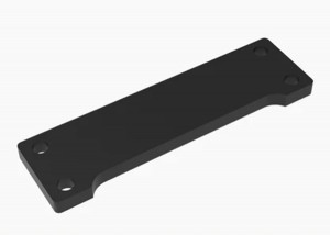 3RACING SAK-C161B Aluminum Servo Mount Plate For 1/10 RC Cero FWD Sport Car - SAK-C161B