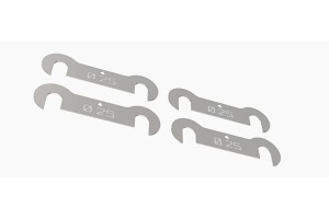 3RACING SAK-C168 Rapid 0.25mm Lower Suspension Spacer For 1/10 RC ULTRA CERO Touring Car - SAK-C168