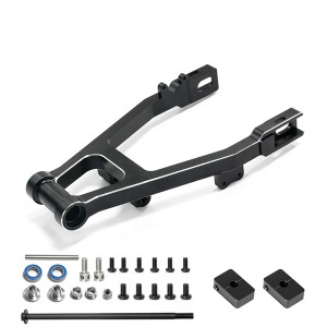 Aluminum Adjustable Chain Tension Swing Arm LOS264000 For 1/4 RC LOSI PROMOTO MX Motorcycle LOS06000 - BLACK - RS-LOS264000/BK