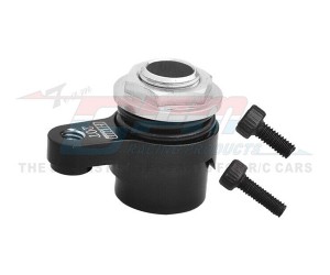 GPM MGG020TSH Aluminum 7075 20T Servo Saver Set ARA340203 For ARRMA 1/18 Granite Grom / TYPHON GROM ARA2106 - MGG020TSH-BK