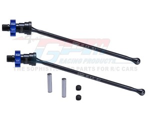 GPM Steel Front / Rear Driveshaft & 7075 Alloy Hex 7768 7896 For TRAXXAS 1/6 XRT 8S 1/5 X-MAXX WideMaxx 8S MONSTER - BLUE - XRT190-B