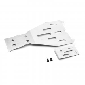 Stainless Steel Chassis Skid Plate Protector For TRAXXAS 1/10 Ford Raptor F-150 Short Truck 58094-1 - TSP-Raptor
