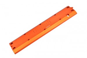 GPM TS016 ALLOY 7075 CENTER SKID PLATE 10245 TRAXXAS 1/8 6S MAXX SLASH MONSTER TRUCK 102076-4 - ORANGE - TS016-OR
