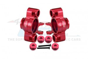 GPM 7075 ALLOY FRONT AXLE CARRIERS 8635 FOR TRAXXAS 1/10 E-REVO VXL MONSTER 86086-4 - RED - ER2021N-R