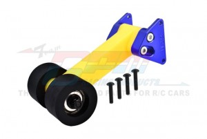 GPM MGO040R REAR WING MOUNT WITH WHEELIE SET For ARRMA 1/10 GORGON 4X2 MEGA 550 BRUSHED MONSTER ARA3230ST1/T2 - BLUE - MGO040R-B