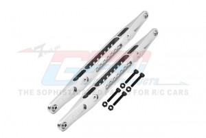 GPM SB2014LN 7075 ALLOY REAR LOWER TRAILING ARMS  LOS254067 FOR TEAM LOSI 1/6 4WD SUPER BAJA REY 2.0 LOS05021 - SILVER - SB2014LN-S