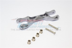 GPM TXM049 ALUMINIUM STEERING BELLCRANK SUPPORT FOR 6S TRAXXAS XMAXX 6S - Gun silver - TXM049-GS