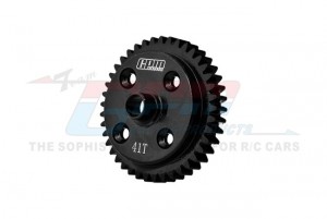 GPM MT2041TS-BK 4140 CARBON STEEL SPUR GEAR 41T TKR9532 For TEKNO 1/10 MT410 2.0 TKR9501  / 1/10 SCT410 2.0 TKR9500 - MT2041TS-BK