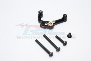 GPM SCX012A ALUMINIUM SOLID AXLE MOUNT 1/10 AXIAL RACING SCX10 - SCX012A-BK
