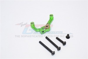 GPM SCX012A ALUMINIUM SOLID AXLE MOUNT 1/10 AXIAL RACING SCX10 - Green - SCX012A-G