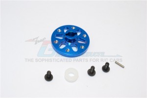 ALLOY UPPER CENTER LINK MOUNT AXIAL SCX10 - Blue - SCX015-B